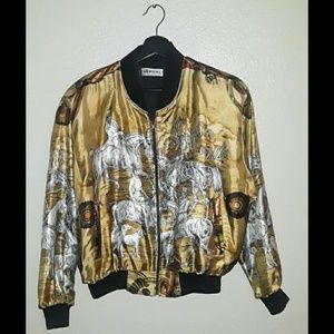 vintage bomber jacket